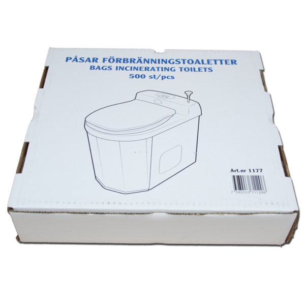 Separett Bags for Incinerating Toilet Box