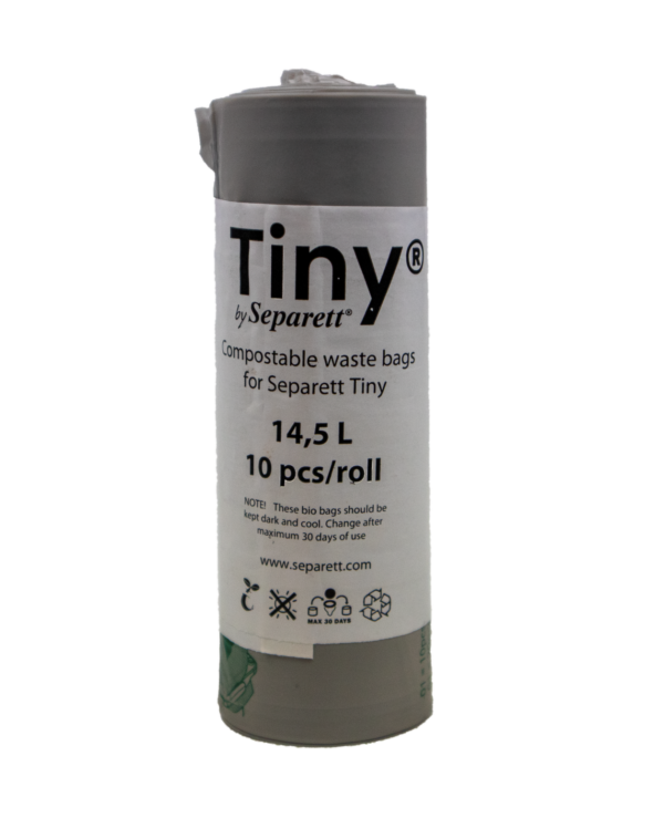 Compostable bag for Separett Tiny - roll of 10
