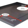 Location of holes in the lid of the WooWoo GT LUX Cassette composting toilet